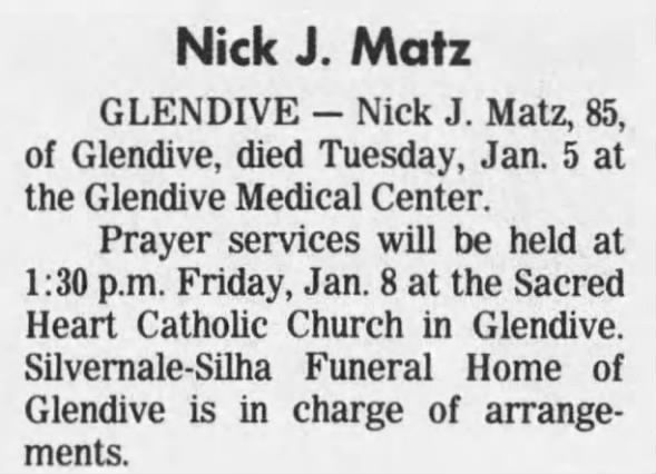 nick J matz